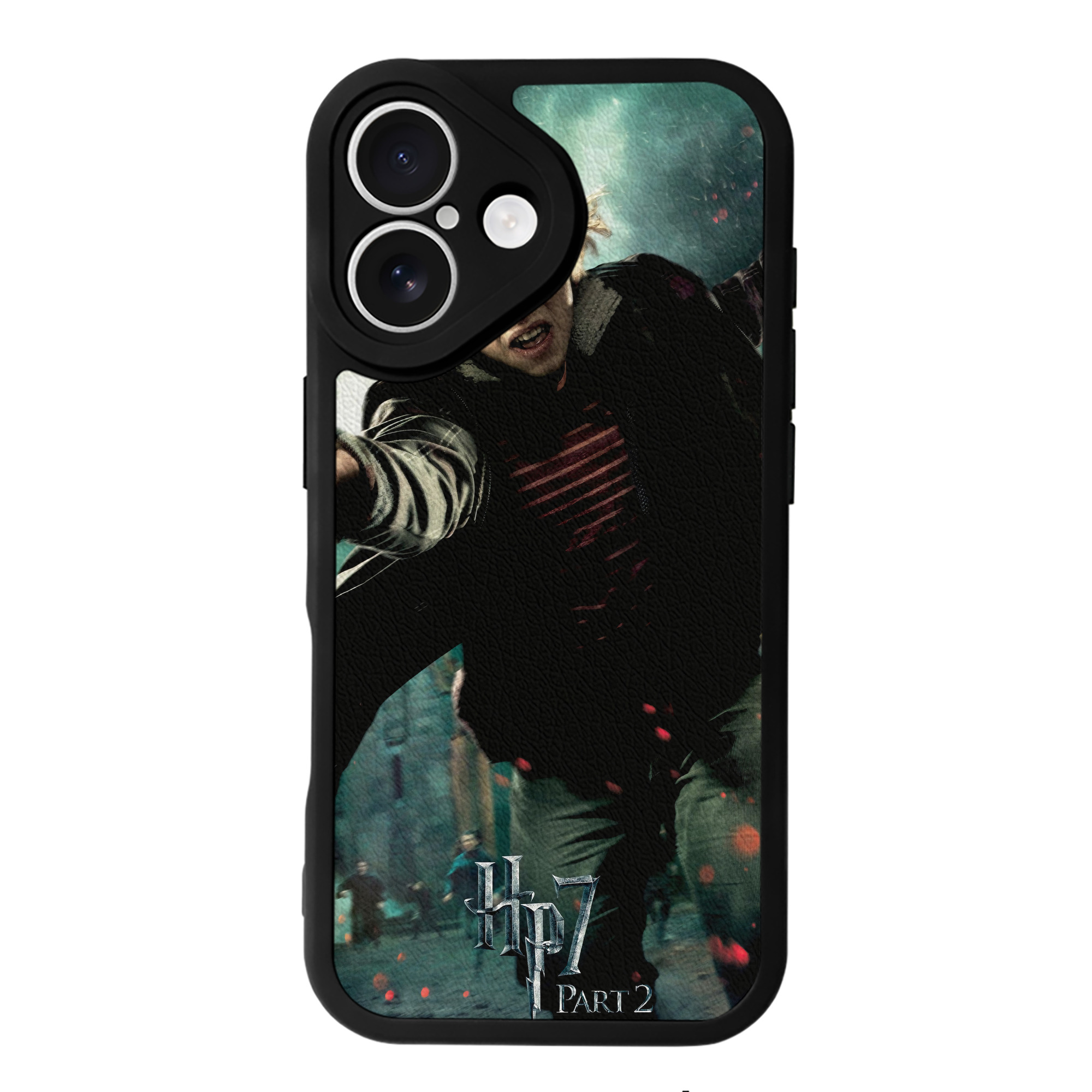 （画像用） Harry Potter ハリー・ポッターシリーズ 【iPhone 16シリーズ対応】シリコンスマホケース（レザー調） 材質：シリコン